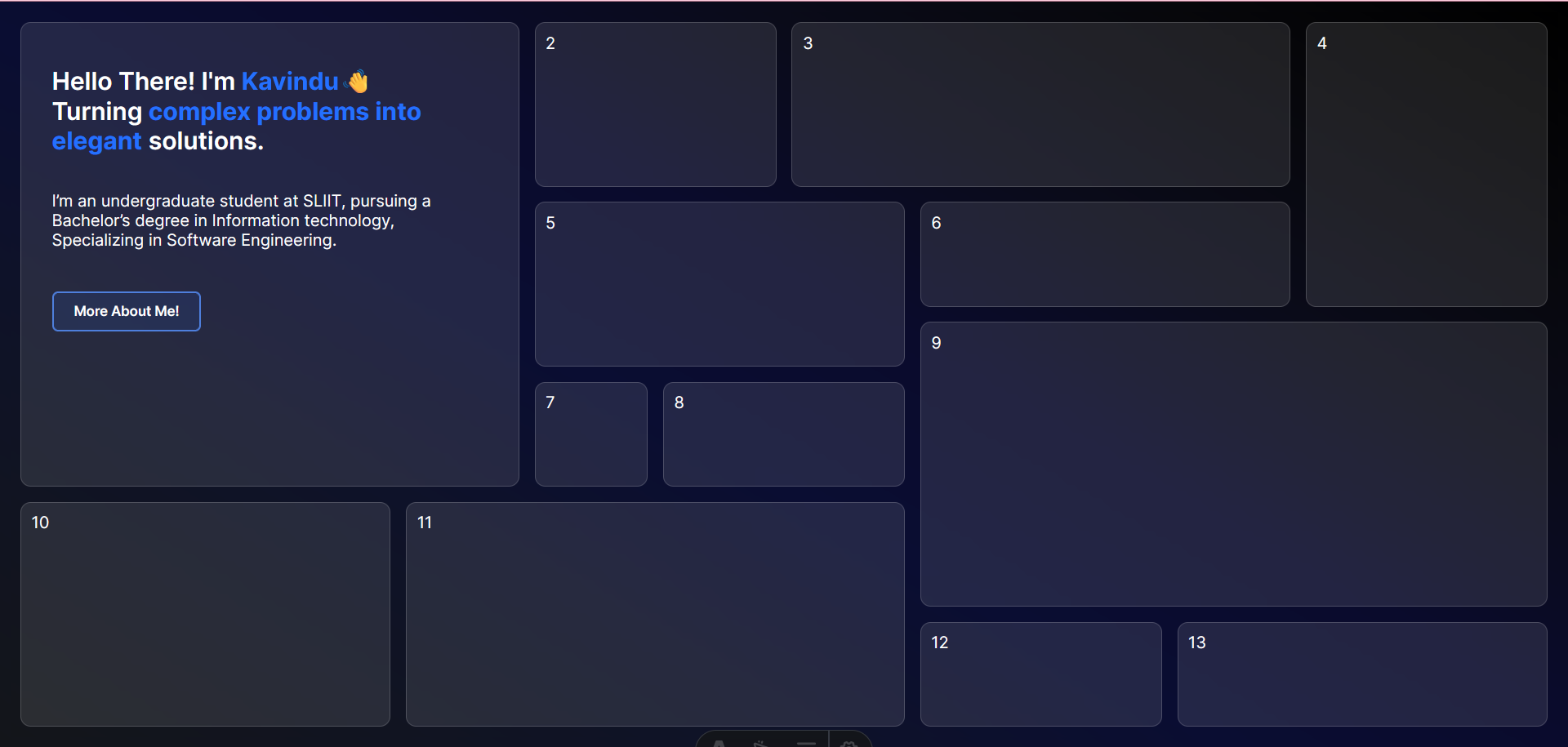 Portfolio Design in action